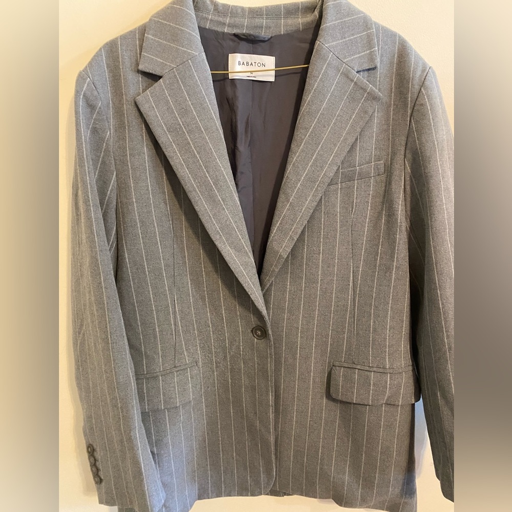 Babaton grey blazer. Size medium